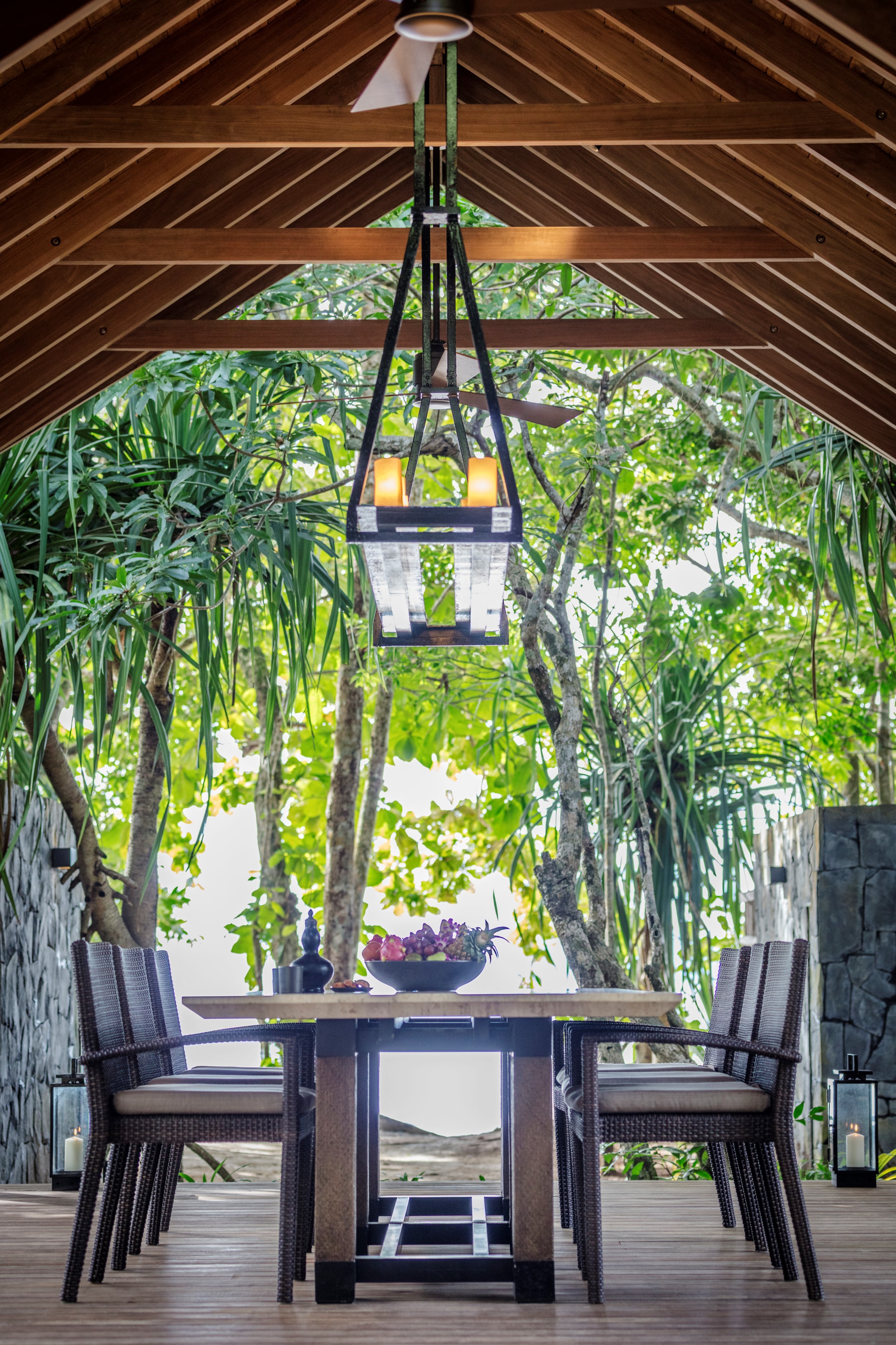 The Datai Langkawi - The Beach Collection - Two Bedroom Beach Villa Dining Area